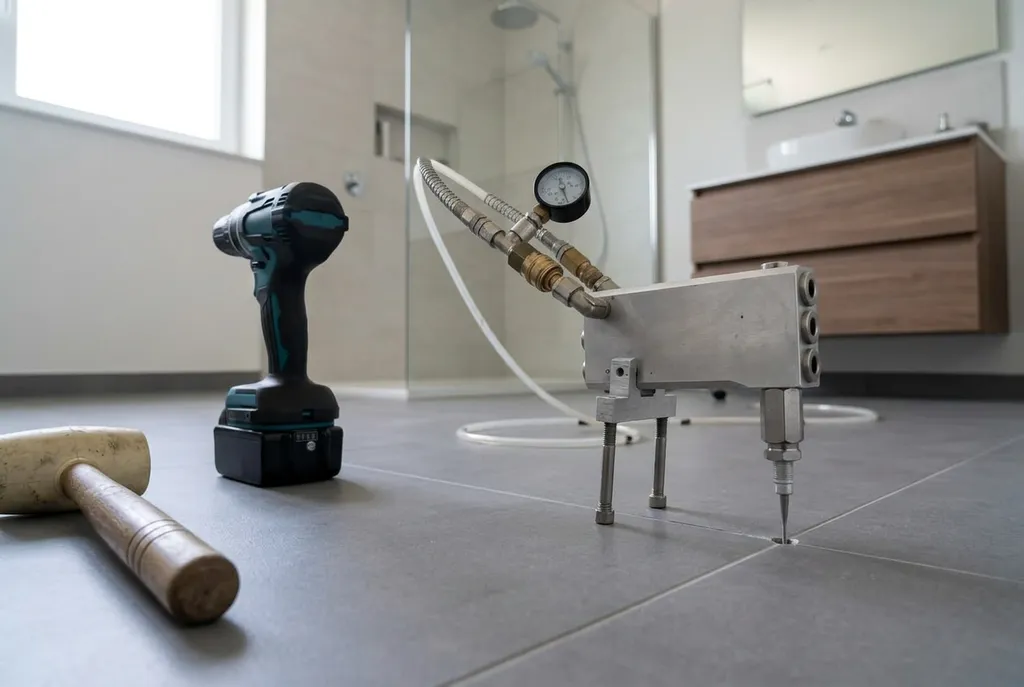 Kitbedrijf Geldermalsen – holle tegels injecteren